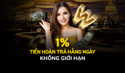 Hoàn trả hàng ngày 1%