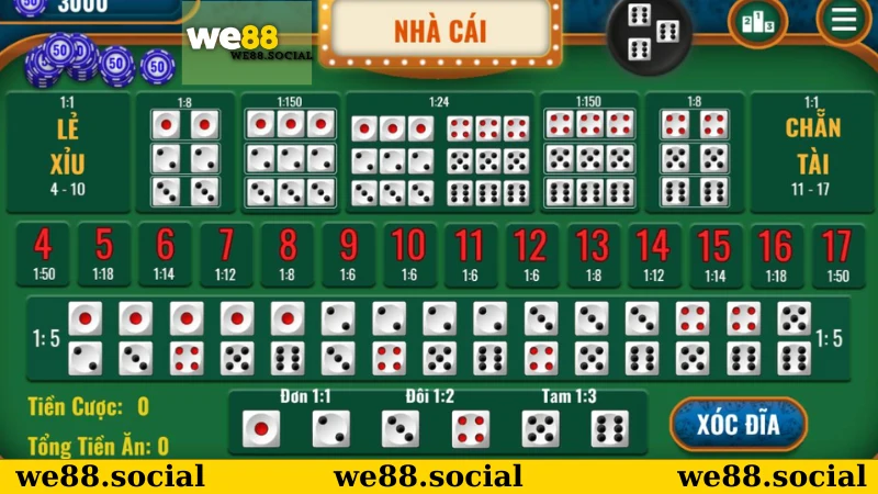 Hướng dẫn chơi game bài WE88